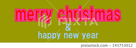 Merry Christmas banner Happy New Year Merry Christmas banner Happy New Year 143753012