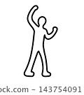 People protesting with stick figure series People protesting with stick figure series 143754091