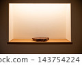 entrance hall display shelf 143754224