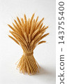 Barley wheat in the glasses vase for home decoration 143755400