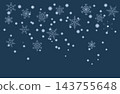 冬季插畫素材－雪花 143755648