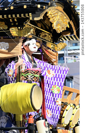 岡龜花車參加川越祭 岡龜花車參加川越祭 143755808