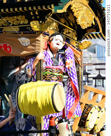 岡龜花車參加川越祭 岡龜花車參加川越祭 143755811