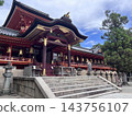 Iwashimizu Hachimangu Shrine on a clear day: National Treasure Main Hall (Kyoto) 143756107