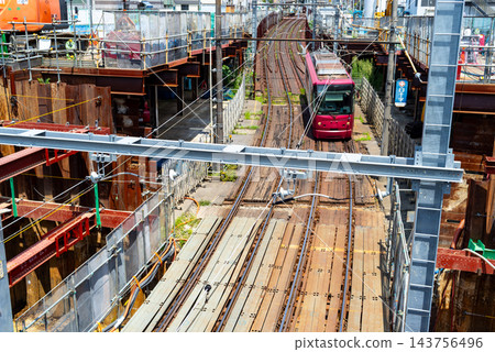 東京雜司谷:有軌電車和地下隧道建設,2026年7月,c-1 東京雜司谷:有軌電車和地下隧道建設,2026年7月,c-1 143756496