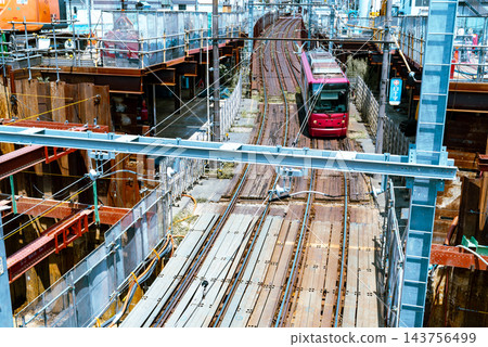 東京雜司谷:有軌電車和地下隧道建設,2026年7月,C-4 淺色調 東京雜司谷:有軌電車和地下隧道建設,2026年7月,C-4 淺色調 143756499