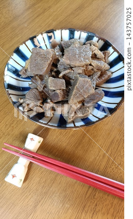 傳統鹿肉菜餚 143757025