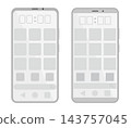 Simple and easy-to-use smartphones for seniors. 143757045