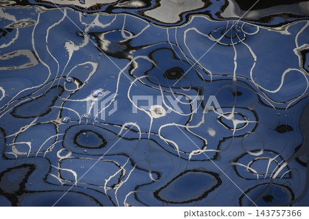 Abstract water surface background material that captures the refraction and reflection of light. Abstract water surface background material that captures the refraction and reflection of light. 143757366
