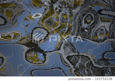 Abstract water surface background material that captures the refraction and reflection of light. Abstract water surface background material that captures the refraction and reflection of light. 143758136