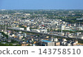 從豐橋市岩屋綠地觀景台上看到的東海道新幹線 143758510
