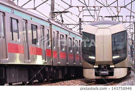 鐵路 - 私人鐵路：特急列車 Liberty Kegon 36 號 + 會津 136 號，500 系列 143758946