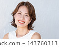 Middle-aged woman beauty image 143760313