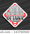 Vector logo for Ottawa 143760940