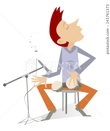 vector, musician, man 143761373