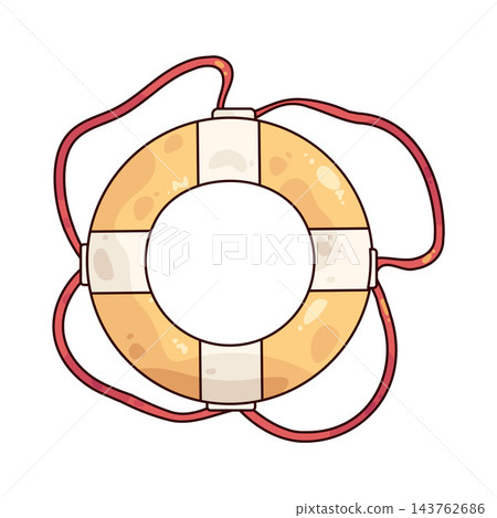 Illustration of Life Buoy Illustration of Life Buoy 143762686
