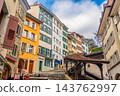 Downtown Lausanne city skyline, cityscape of  switzerland 143762997