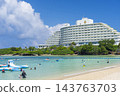 沖繩萬座海灘美景 143763703