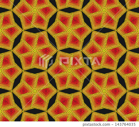 Geometric kaleidoscope vector illustration Geometric kaleidoscope vector illustration 143764035