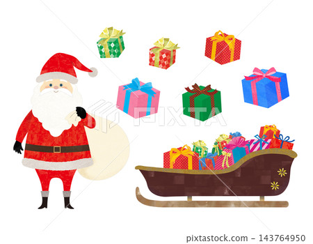 Santa Claus and Sori Santa Claus and Sori 143764950