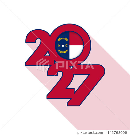 2027 Long Shadow Banner with North Carolina Flag Inside. 2027 Long Shadow Banner with North Carolina Flag Inside. 143768006