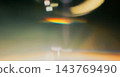 Abstract lens flare with rainbow light leaks 143769490