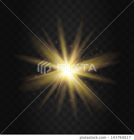 Golden Flare and Light Vector Effect (Halo Effect) Golden Flare and Light Vector Effect (Halo Effect) 143769817