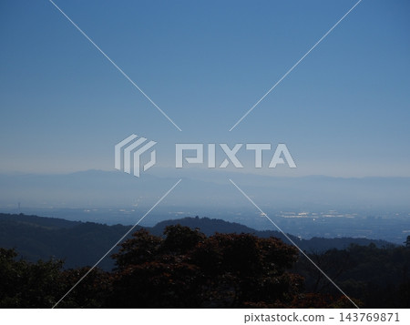 從京都吉峰寺眺望的景色 從京都吉峰寺眺望的景色 143769871