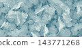 Ice crystals macro texture in blue tones 143771268