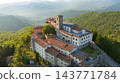 Castelmonte Sanctuary Aerial View Ancient Citadel Monastery Italy 143771784