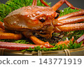 Red snow crabs are caught in the Sea of Japan from Shimane Prefecture to Hokkaido. 143771919