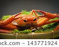 Red snow crabs are caught in the Sea of Japan from Shimane Prefecture to Hokkaido. 143771924
