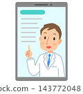 Online medical consultation; consultation via the internet; doctor 143772048
