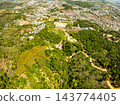 Top view forest green nature background 143774405