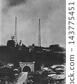 Old photograph, 1925, Tokyo Broadcasting Station (present-day NHK), Atagoyama Broadcasting Station. 143775451