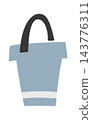 Bag Tote With Strap Cartoon 143776311