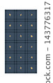 Plaid Pattern With Star Motif 143776317