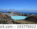 草津白根山：翠綠湯伽火山口 143776622