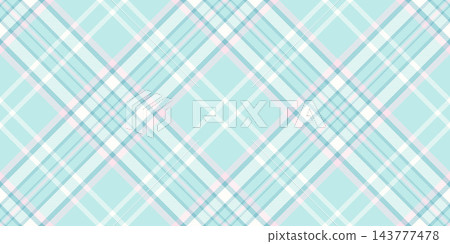 Crossed pattern background fabric, structure seamless texture textile. Foot check tartan vector plaid in light and snow colors. Crossed pattern background fabric, structure seamless texture textile. Foot check tartan vector plaid in light and snow colors. 143777478