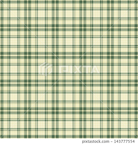 Hobby check pattern background, line texture textile plaid. Tile seamless vector tartan fabric in light and green colors. 143777554