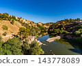 Tagus River Flowing Through Toledo Gorge, Spain 143778089