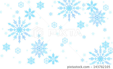 粉彩色的雪景圖案背景 143782105