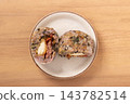 Taiwanese rice ball (sausage, quail egg, fried onion, pickled mustard greens, peanuts) 143782514