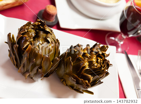 Baked artichokes Baked artichokes 143782932