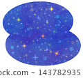 星空可愛插畫 143782935