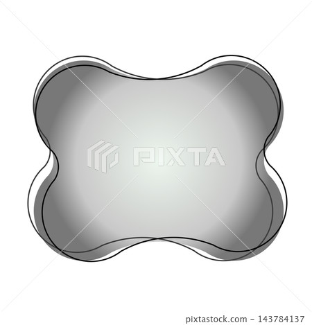 Amoeba-style frame (gray) Amoeba-style frame (gray) 143784137