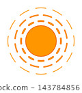 太陽圖示 143784856