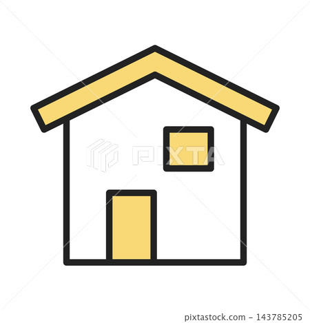房屋插圖素材,住宅,房屋,房地產 房屋插圖素材,住宅,房屋,房地產 143785205