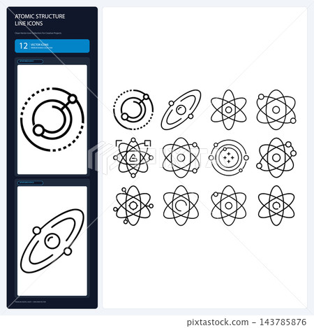 Atomic Structure Electron Proton Neutron Nucleus Orbit Particle Atomic Structure Electron Proton Neutron Nucleus Orbit Particle 143785876