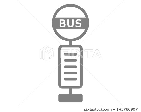 Bus stop icon (bus stop) Bus stop icon (bus stop) 143786907